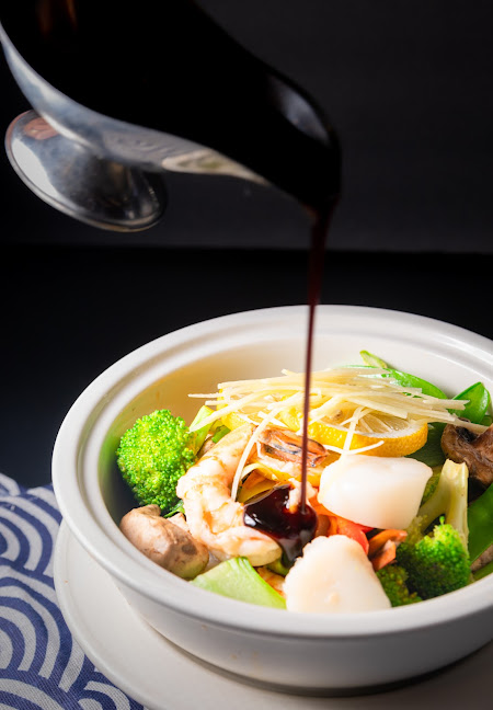 Order Steamed Seafood with Vegetable Diet food online from Cafe Ginger store, Houston on bringmethat.com