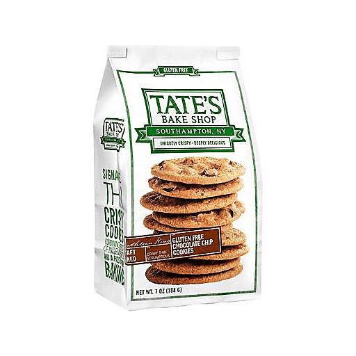 Order Tate's Bakeshop Gluten Free Chocolate Chip Cookies (7 OZ) 134199 food online from BevMo! store, Milpitas on bringmethat.com