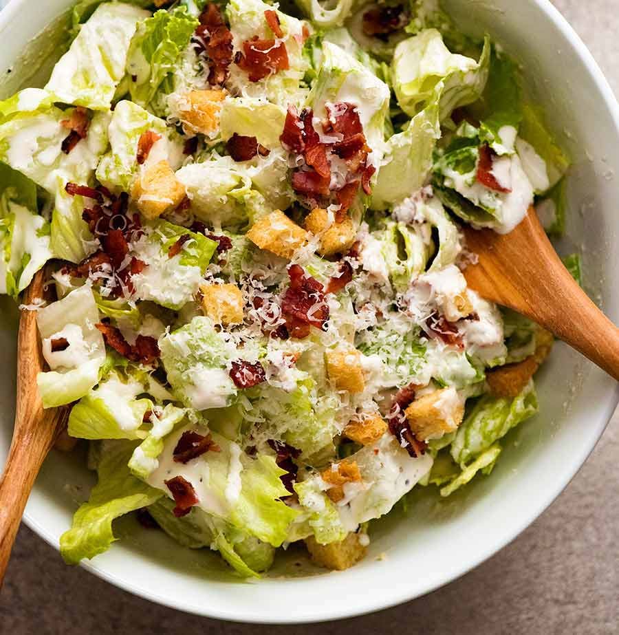 Order Caesar Salad - Salad food online from Macaluso's Italian Restaurant store, Fort Worth on bringmethat.com