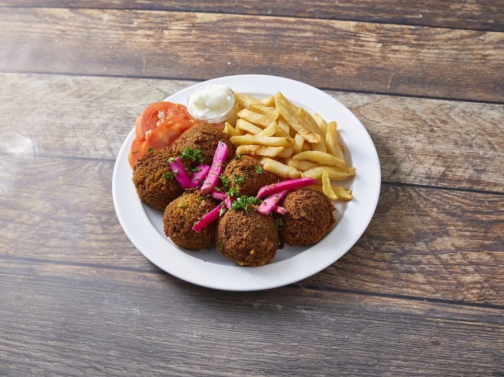Order Falafel Plate food online from Kabob Town store, New Baltimore on bringmethat.com