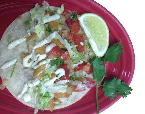 Order Fried Fish Taco food online from Tios Mexican Cafe store, Columbia on bringmethat.com