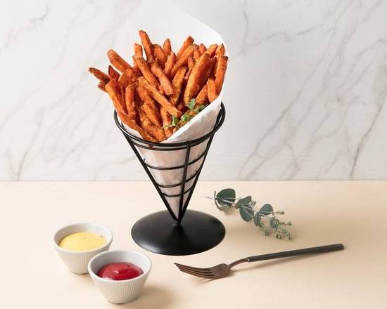 Order Sweet Potato Fries food online from Vons Chicken store, San Jose on bringmethat.com