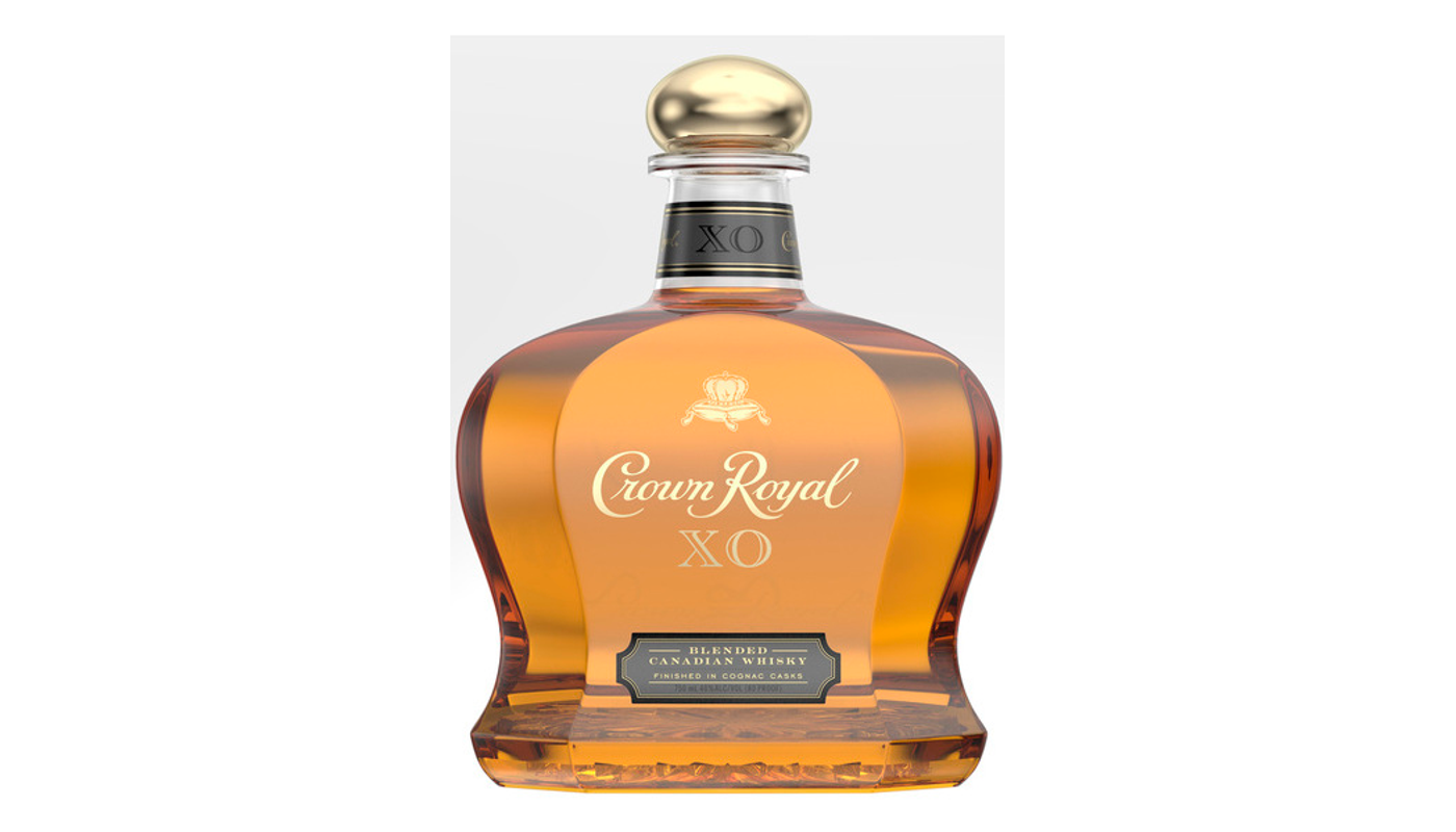 Order Crown Royal XO Blended Canadian Whisky 750mL food online from M & M Liquor & Jr Market store, Anaheim on bringmethat.com