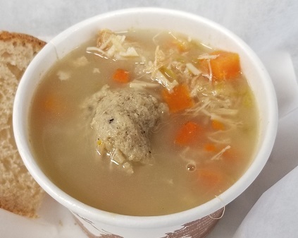 Order Matzo Ball (has gluten) food online from Soups On Main store, Hackettstown on bringmethat.com