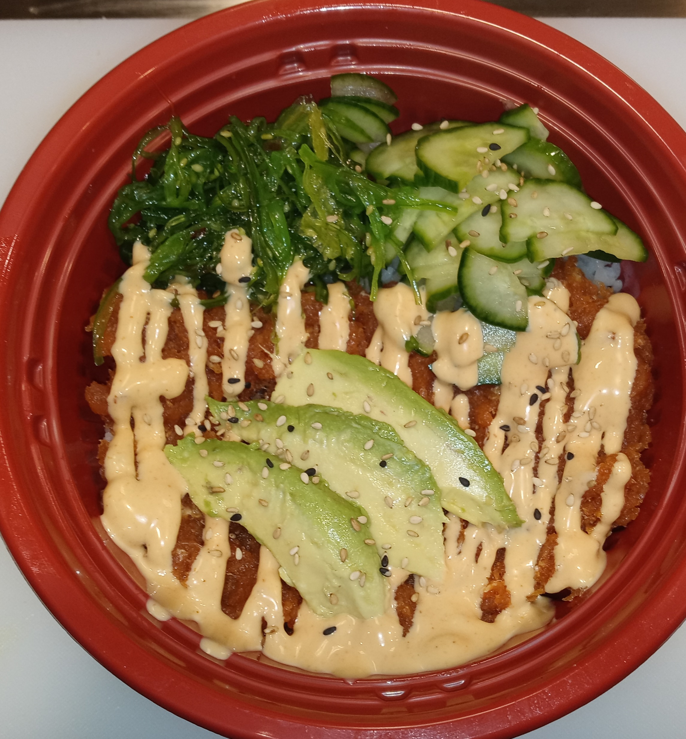 Order Spicy Tuna Bowl food online from California Teriyaki Grill store, Mission Viejo on bringmethat.com