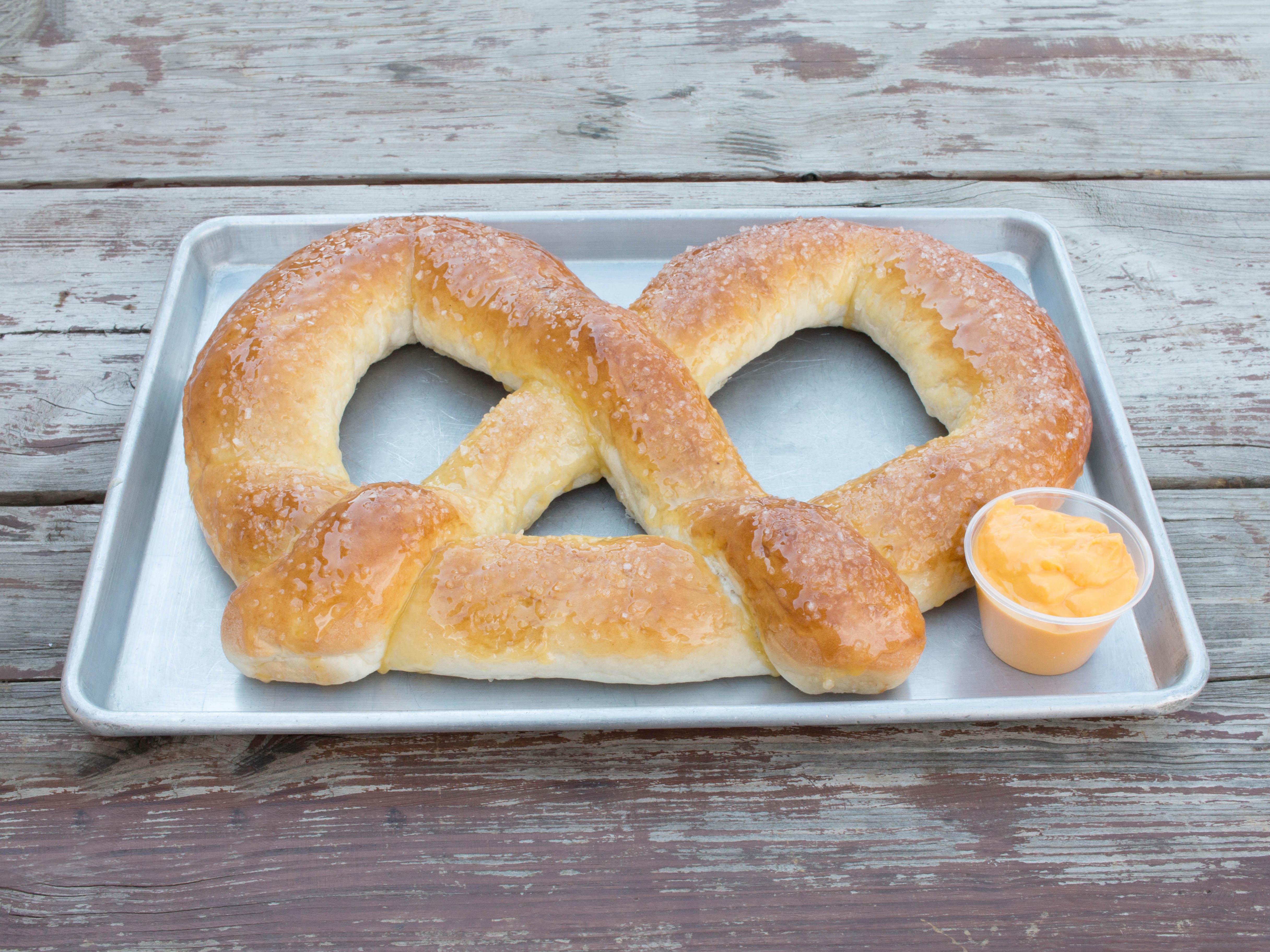 Order Bigg's Homemade Giant Pretzel food online from Biggs Bar & Grill store, Chesterfield on bringmethat.com