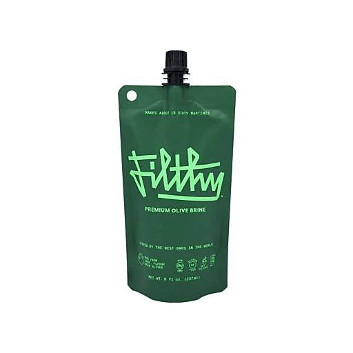 Order Filthy Olive Brine Pouch (8 OZ) 132673 food online from Bevmo! store, Pasadena on bringmethat.com