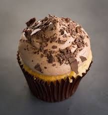 Order Vanilla & Chocolate Cupcake food online from Smallcakes store, Raleigh on bringmethat.com