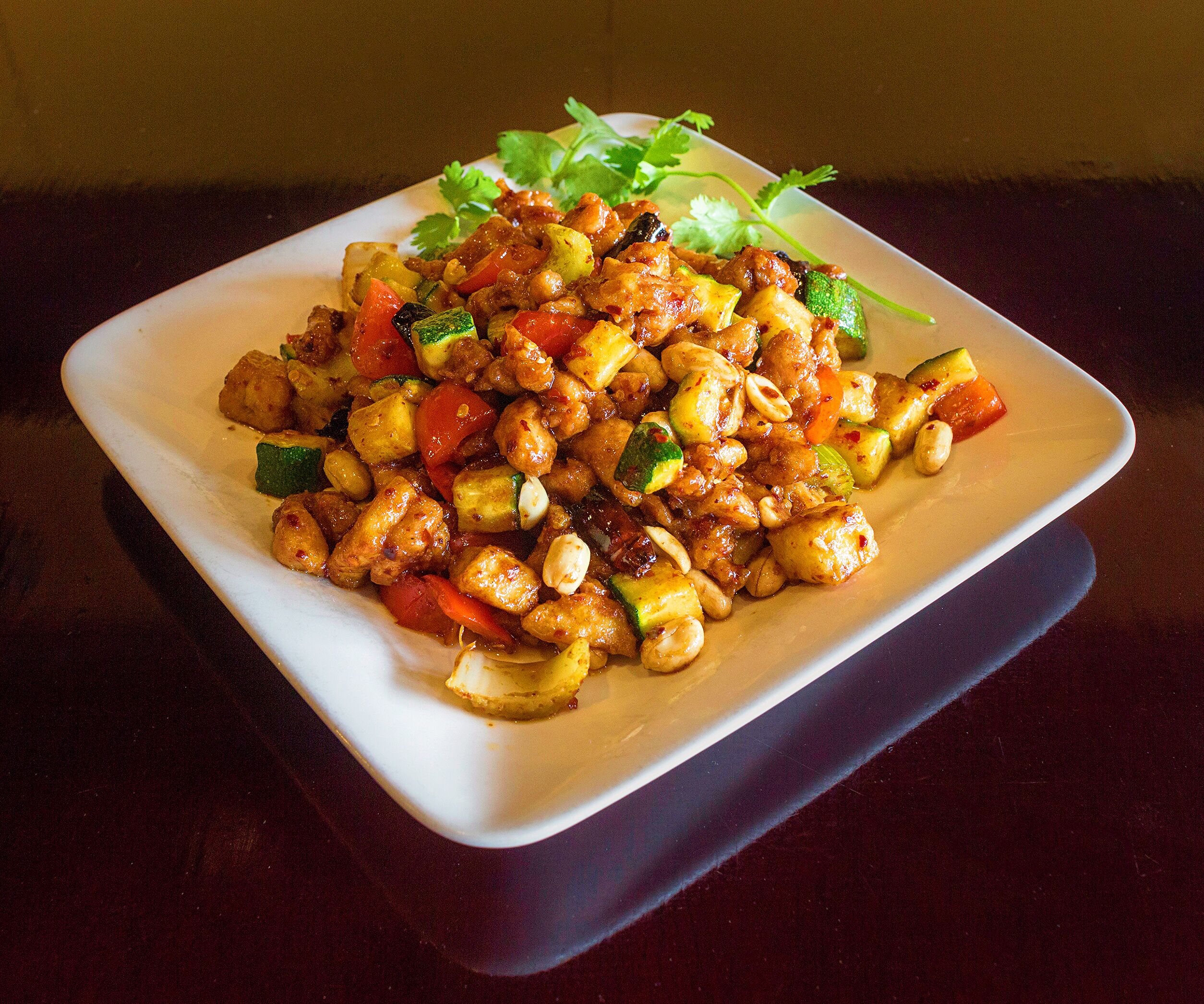 Order Kung Pao Chicken food online from Red Corner China Diner store, Midvale on bringmethat.com