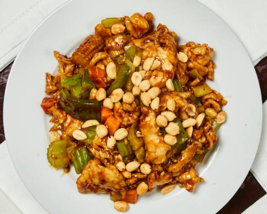 Order Kung Pao Chicken food online from Golden Pot store, McKinney on bringmethat.com