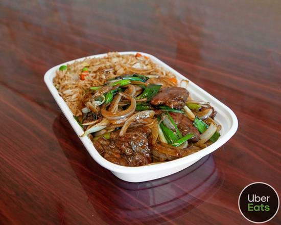 Order Mongolian Beef food online from Hong Kong Chinese Restaurant store, Lincoln on bringmethat.com