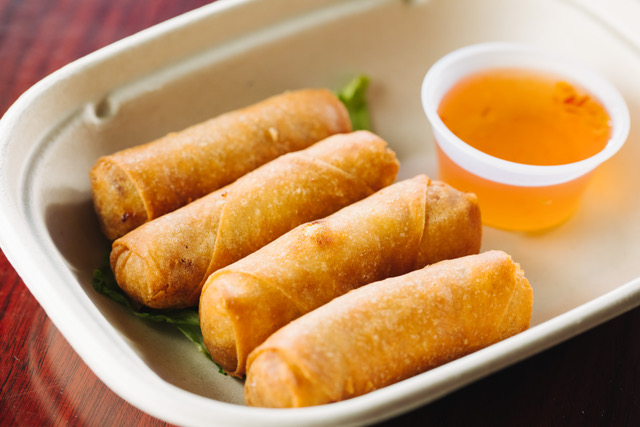 Order A3. Fried Spring Roll food online from Thai 2 Go store, Dallas on bringmethat.com