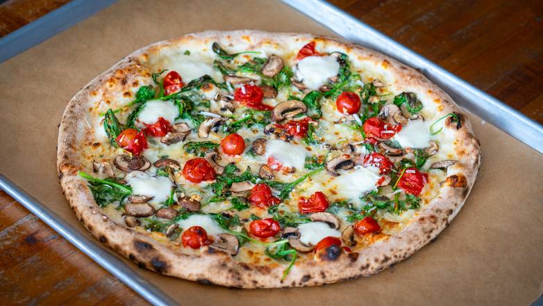Order Verdura Pizza | 12" food online from Desano store, Austin on bringmethat.com