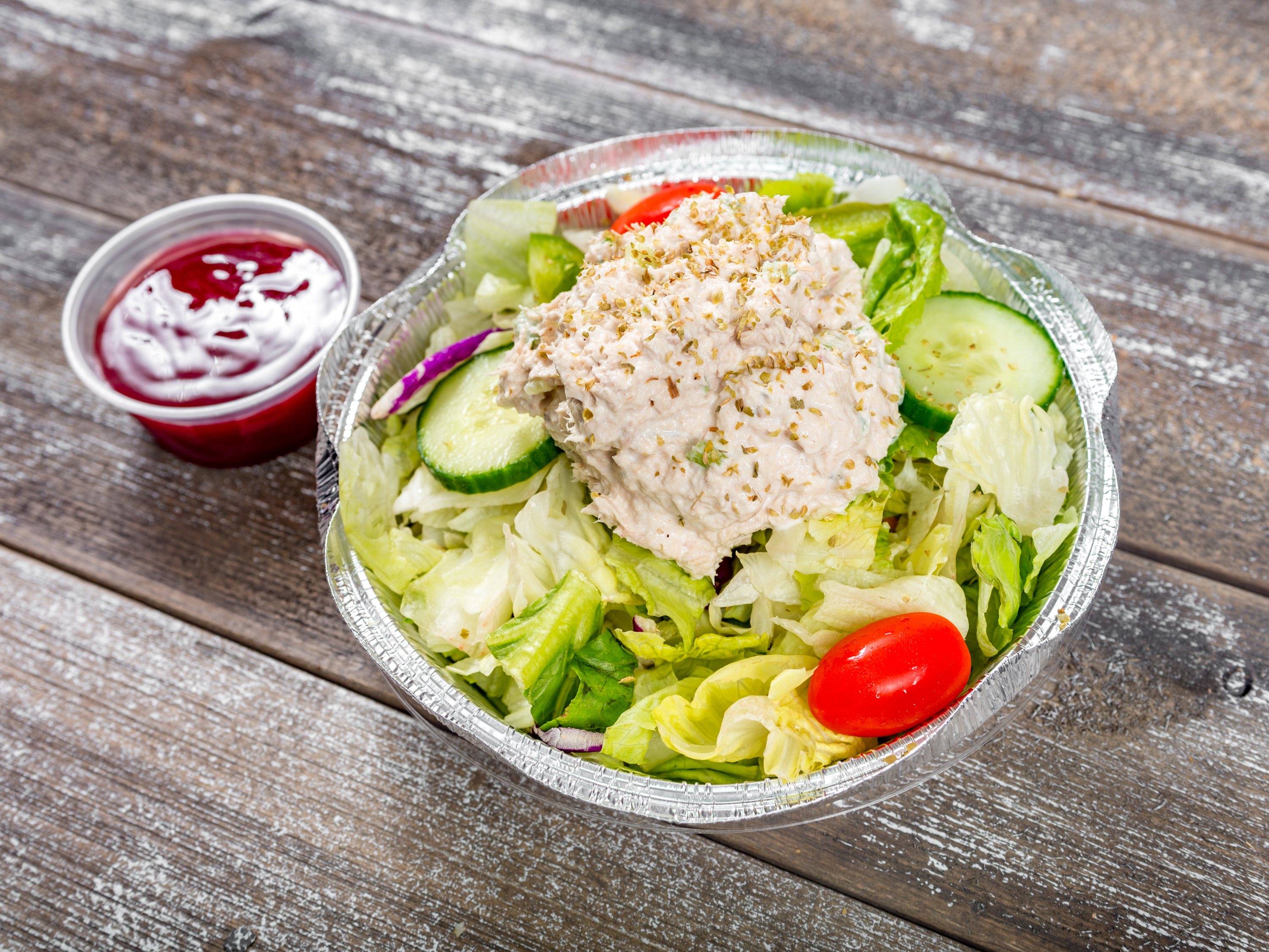 Order Tuna Salad Sub food online from Cravings Gourmet Deli store, Lancaster on bringmethat.com
