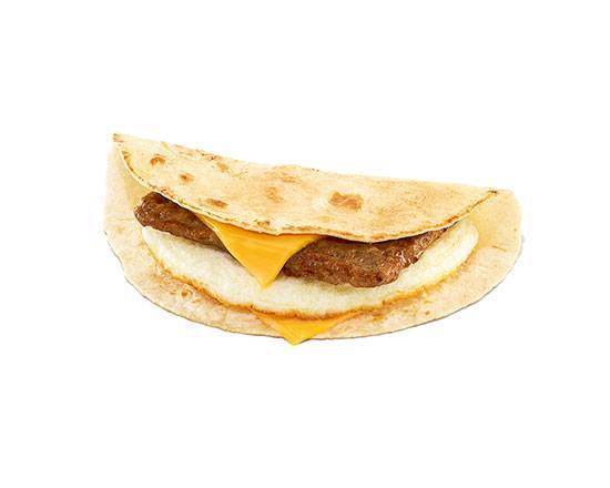 Order Wake-up Wrap® - Turkey Sausage Egg and Cheese food online from Dunkin' store, Charlotte on bringmethat.com