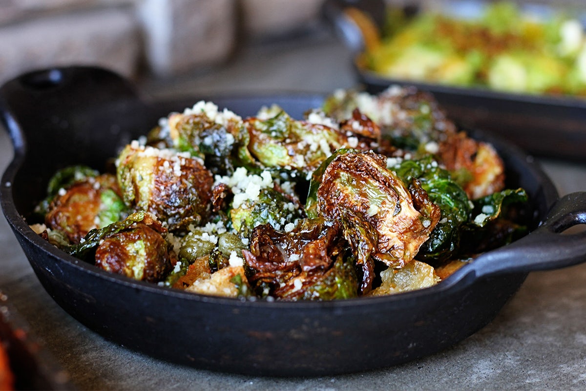Order Brussels Sprouts food online from Lazy Dog Restaurant & Bar store, Dublin on bringmethat.com
