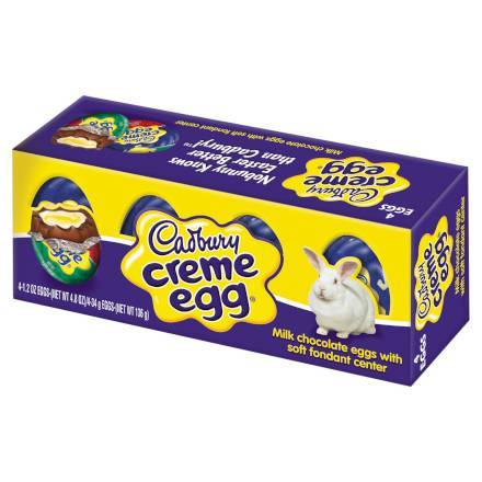 Order Cadbury Cream Eggs, 4 pk - 4.8 oz food online from Rite Aid store, Pleasant Hill on bringmethat.com