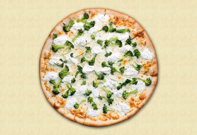 Order White Spinach Pizza food online from Pizza Express store, Albany on bringmethat.com