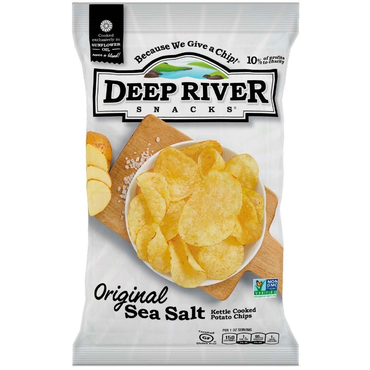 Order Deep River Crinkle Cut Chips Plain food online from Paul store, Washington on bringmethat.com