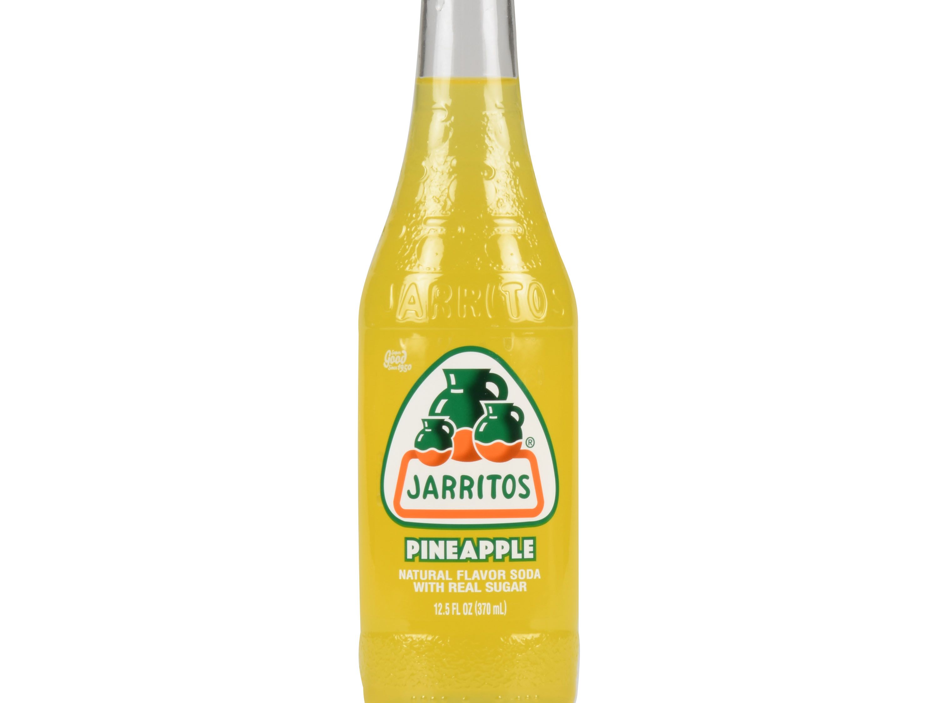 Order Pineapple Soda Jarritos food online from Diablitos Cantina store, St. Louis on bringmethat.com