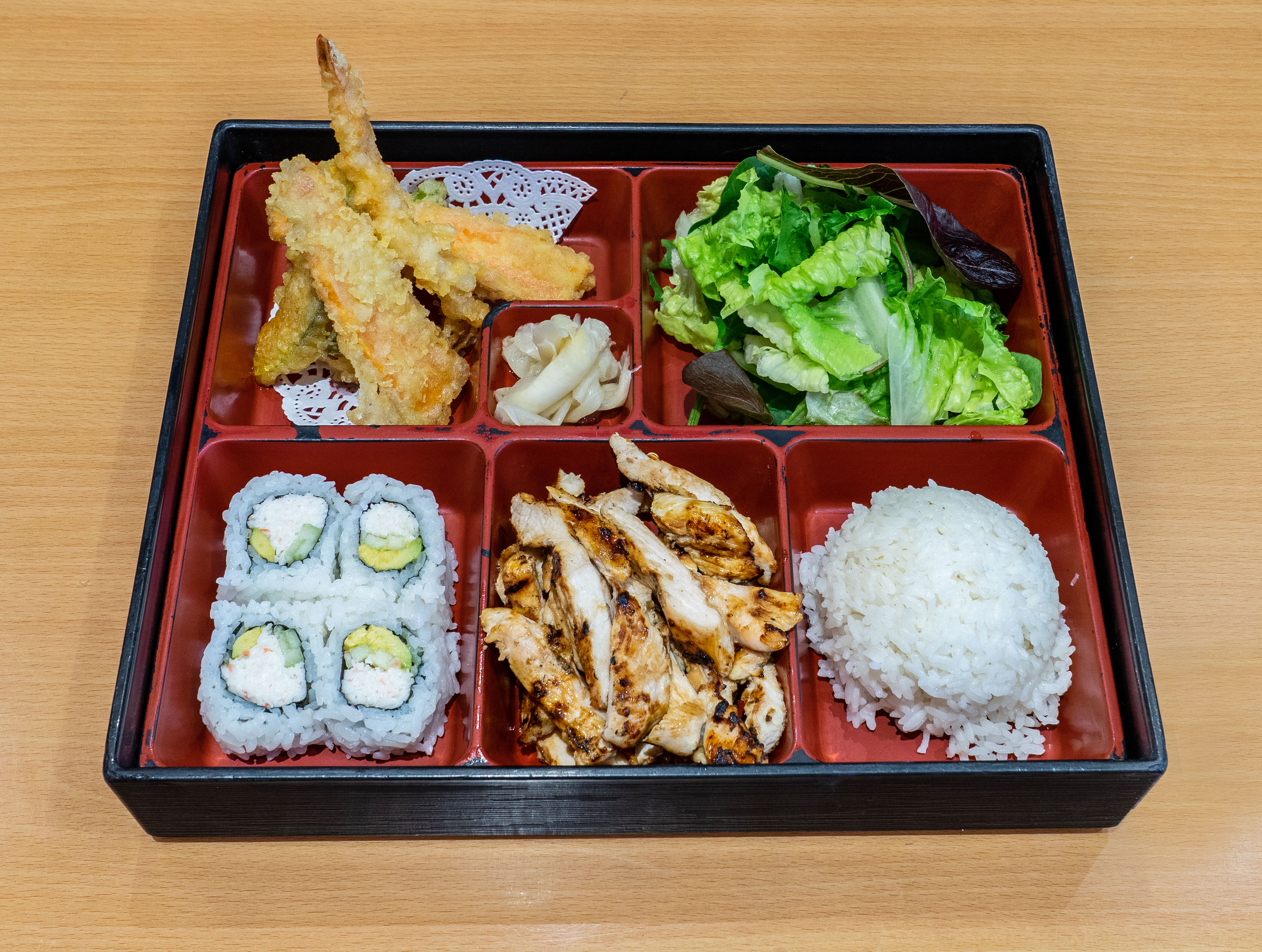 Order Chicken Teriyaki Bento Box food online from Yamashiro Sushi store, Anaheim on bringmethat.com