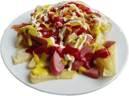 Order Small Salchipapas and 1 Hot Dog food online from Chili Dog Restaurant store, New Rochelle on bringmethat.com