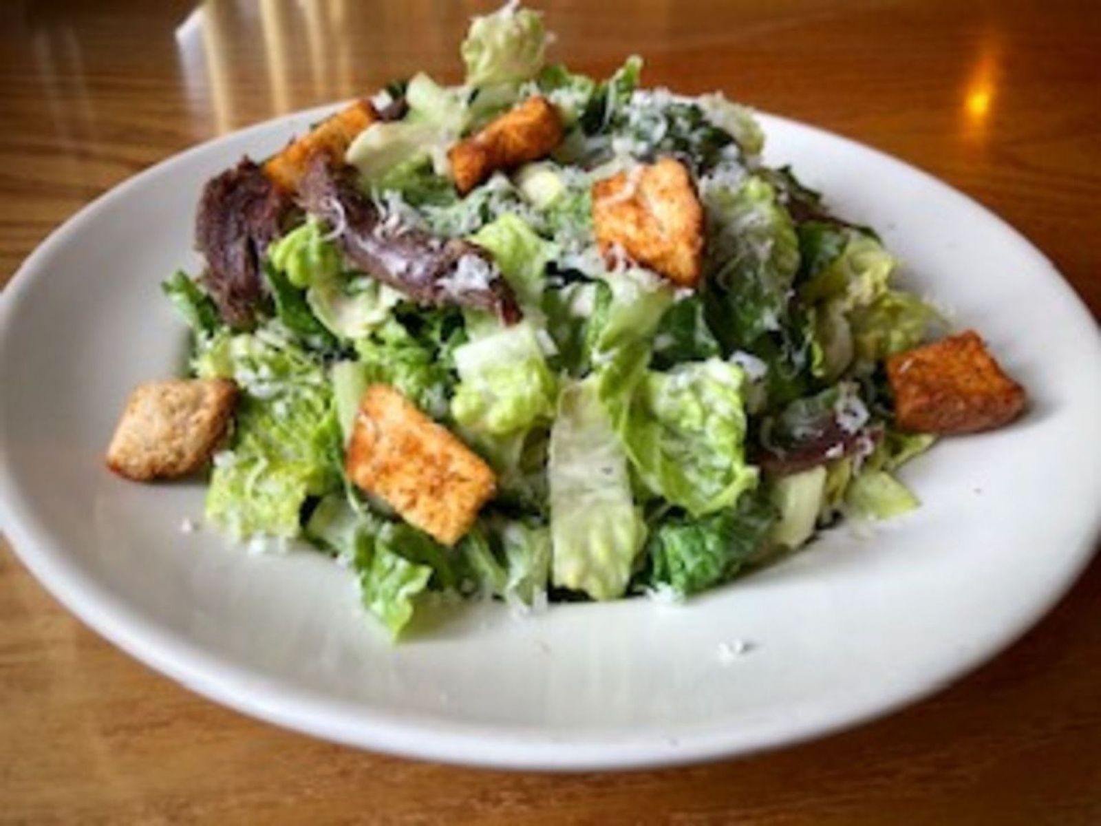 Order Caesar Salad food online from Bus stop cafe store, New York on bringmethat.com