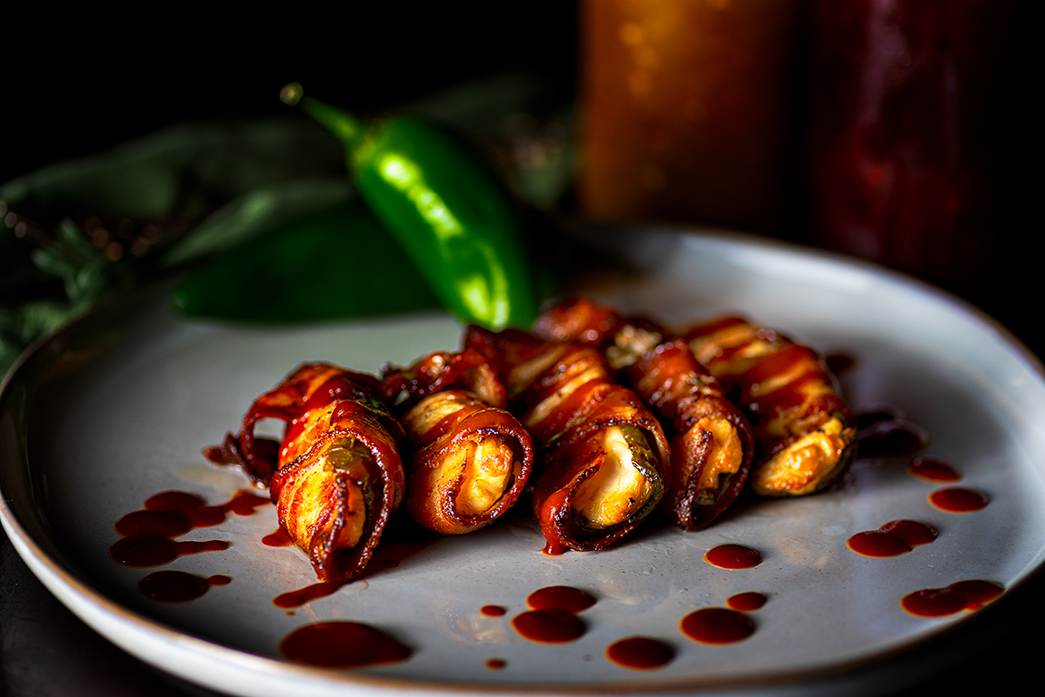Order Smoked Bacon Wrapped Jalapenos food online from Lovecraft store, Phoenix on bringmethat.com