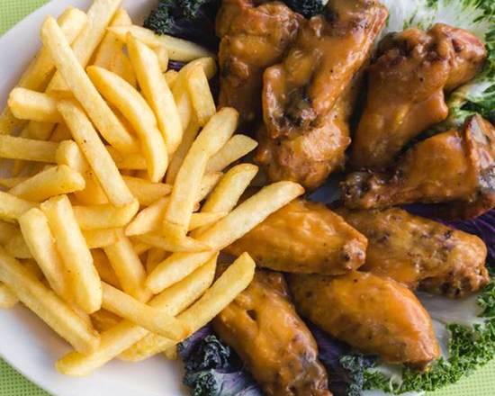 Order Buffalo Wings  w French Fries food online from Midtown Diner store, Atlanta on bringmethat.com