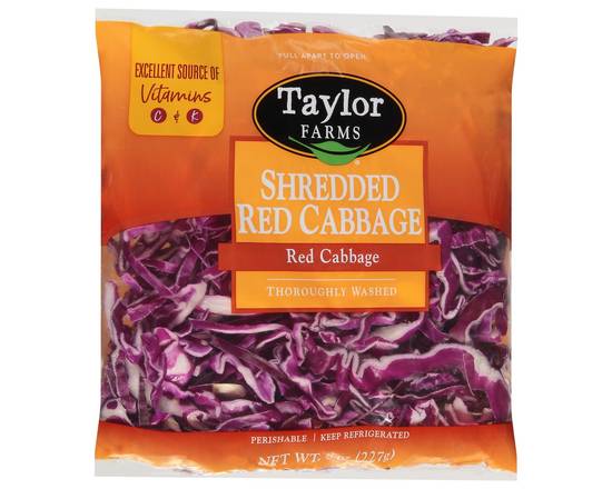 Order Taylor Farms · Shredded Red Cabbage (8 oz) food online from Safeway store, Surprise on bringmethat.com