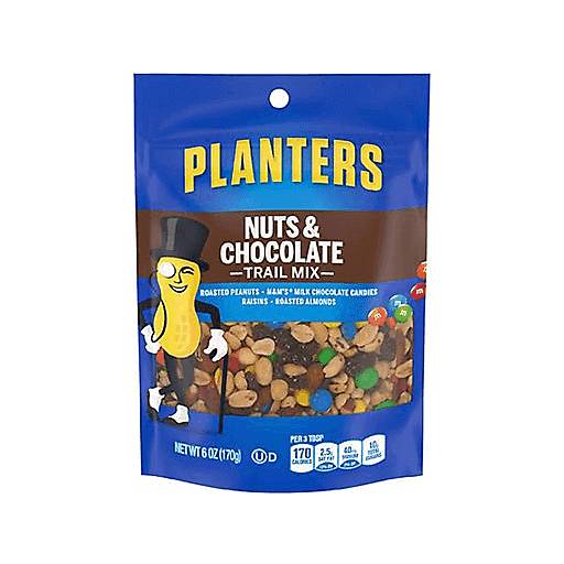 Order Planters Peanut Butter and Chocolate Trail Mix (6 OZ) sku:133939 133939 food online from Bevmo! store, Pasadena on bringmethat.com
