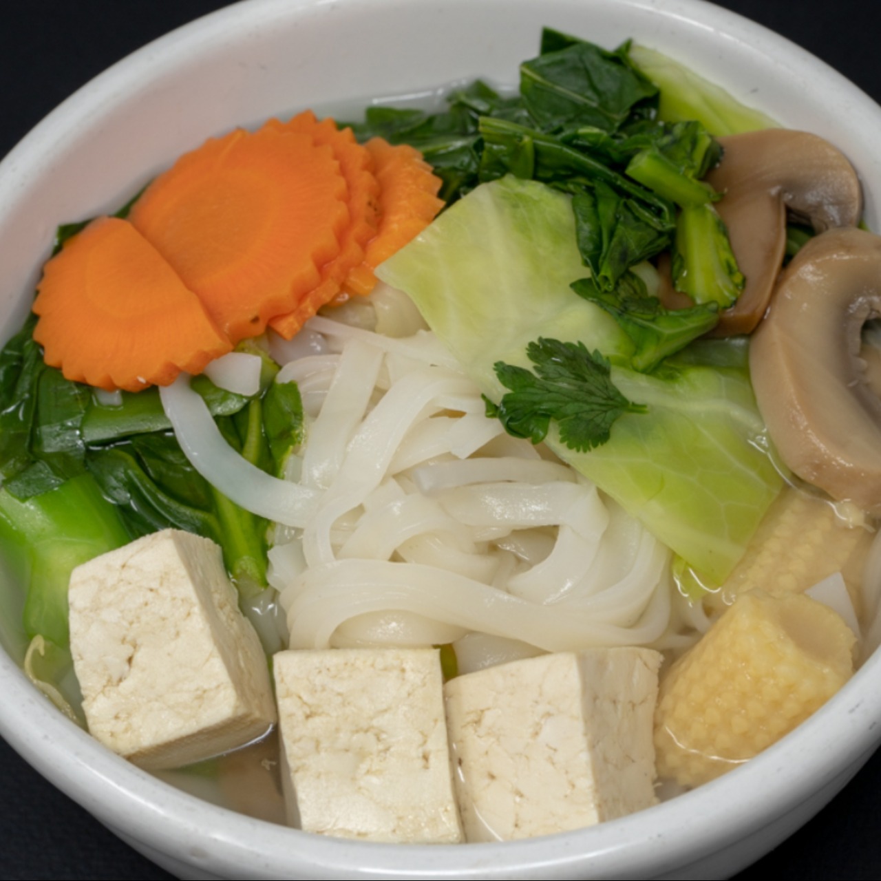 Order Vegetarian Noodle Soup food online from Chabaa Thai Cuisine store, San Francisco on bringmethat.com