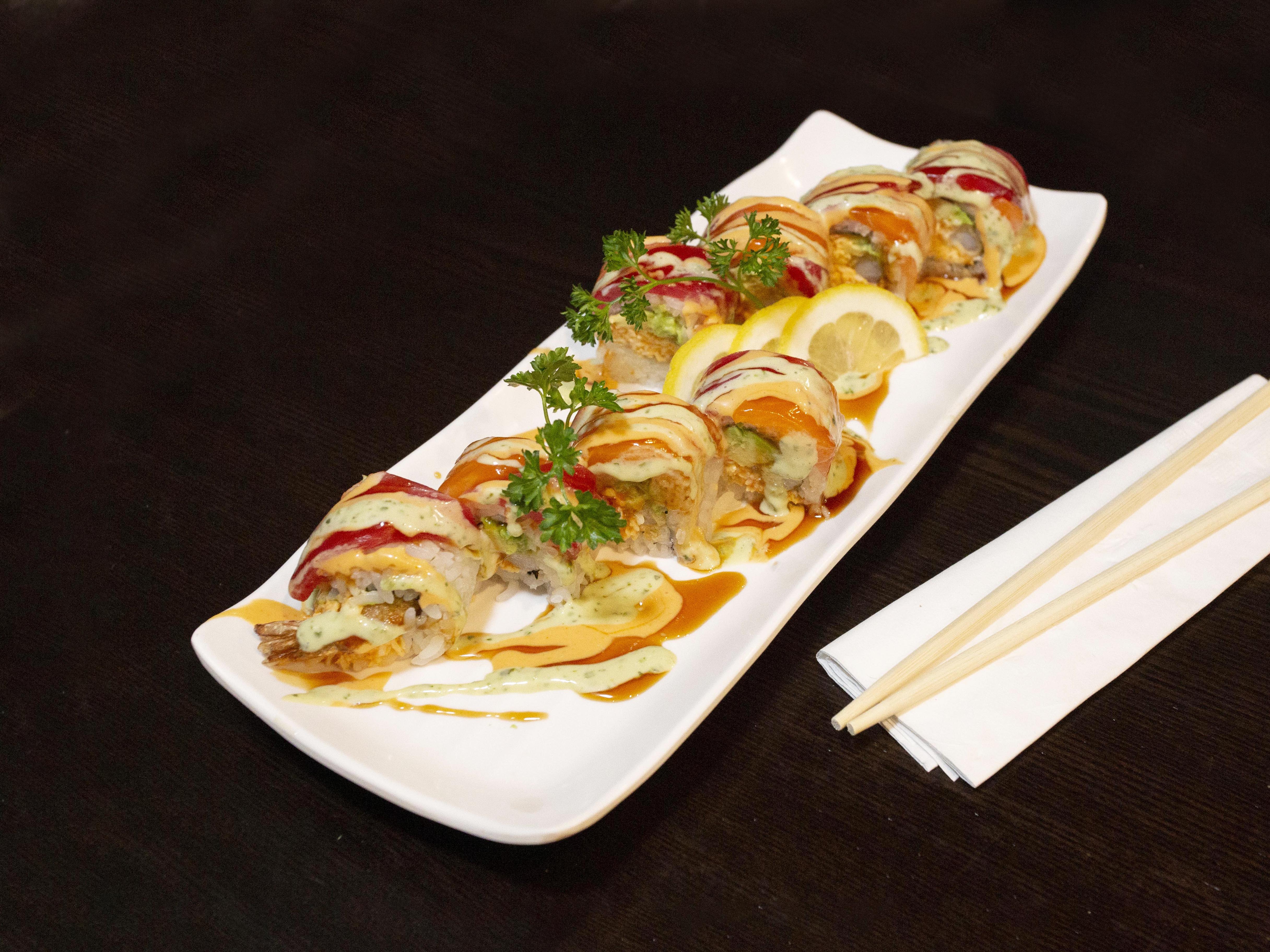 Order Asashi Roll food online from Sushi Takumi store, Upland on bringmethat.com