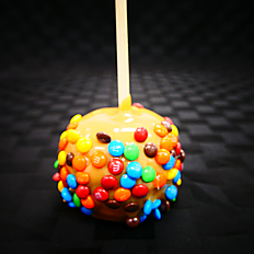 Order Rainbow Buttons Zapple food online from Zapplz Caramel Apples & Treats store, American Fork on bringmethat.com