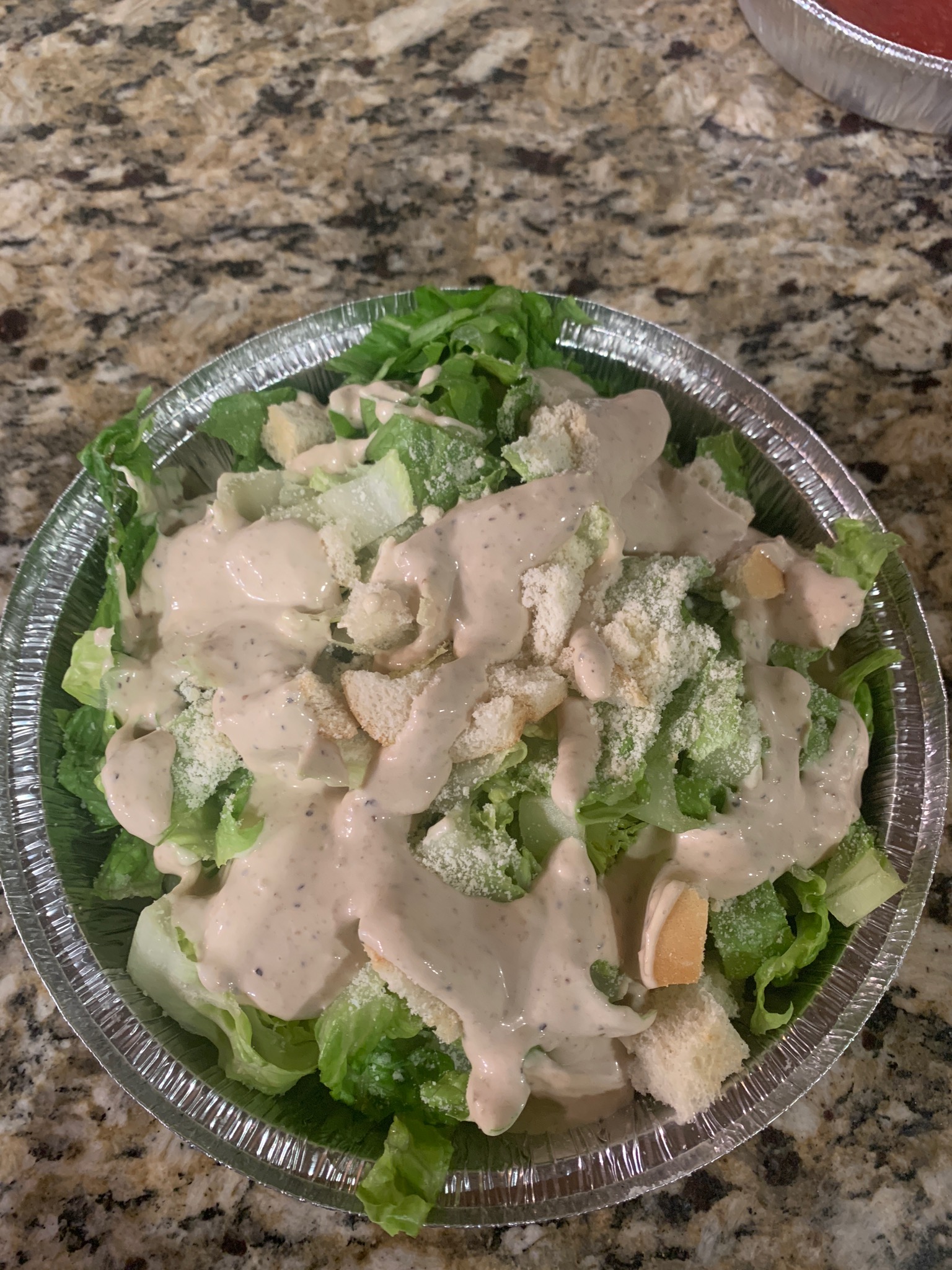 Order Caesar Salad food online from Our Place Pizza & Catering store, Edison on bringmethat.com