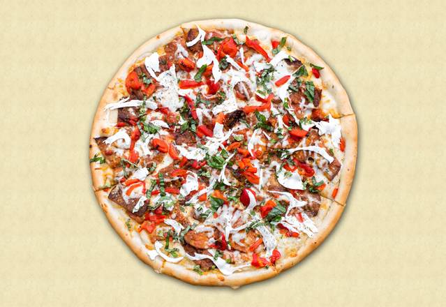 Order Eggplant Bella Pizza food online from Pizza Express store, Albany on bringmethat.com