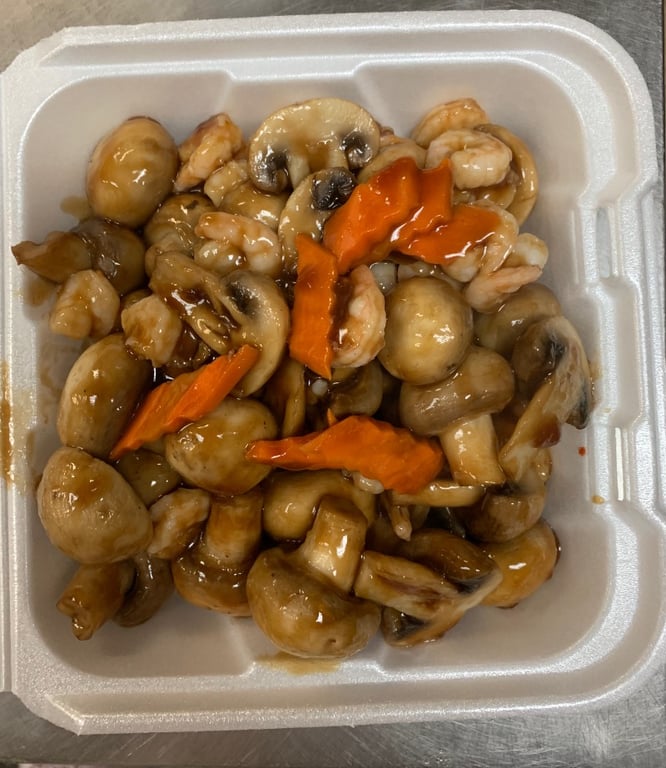 Order 117. Shrimp with Mushroom food online from Boulevard Chinese Restaurant store, Elmwood Park on bringmethat.com