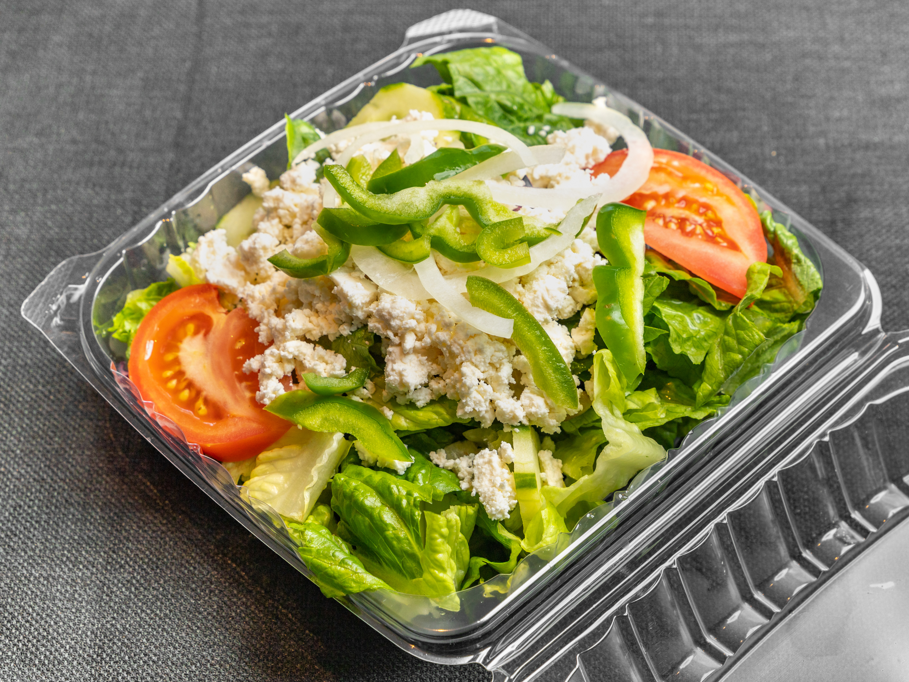 Order Greek Salad food online from Kendall House Of Pizza store, Cambridge on bringmethat.com