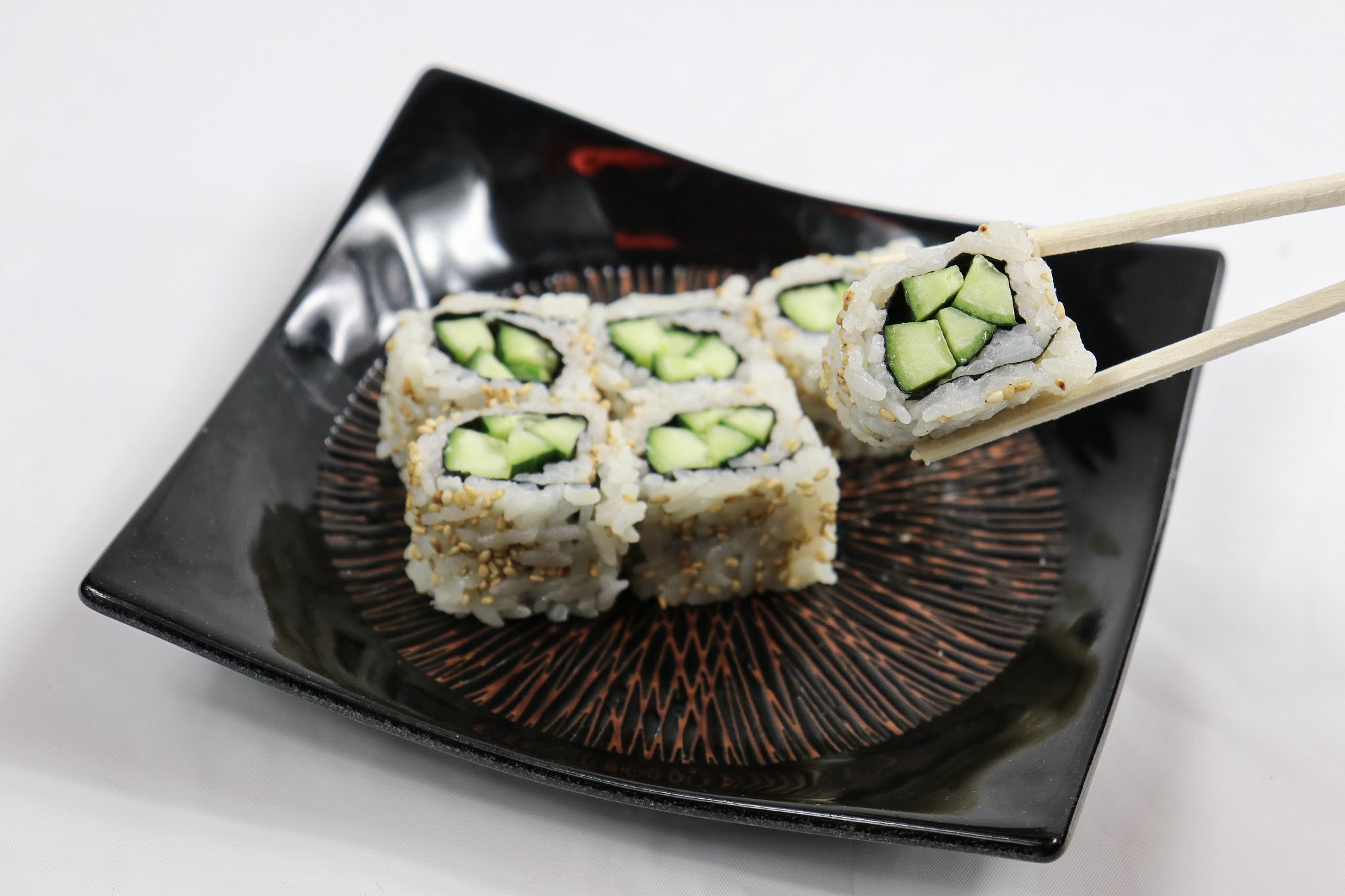 Order Cucumber Roll food online from Lucky cat store, New York on bringmethat.com
