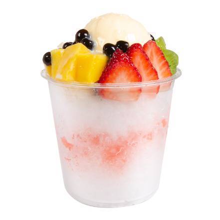 Order Fruit (House Special) Bowl Shaved Ice food online from Boba Time store, Rolling Hills Estate on bringmethat.com