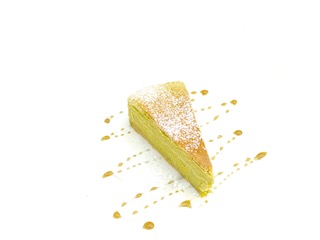 Order GREEN TEA CHEESECAKE food online from Lucky cat store, New York on bringmethat.com