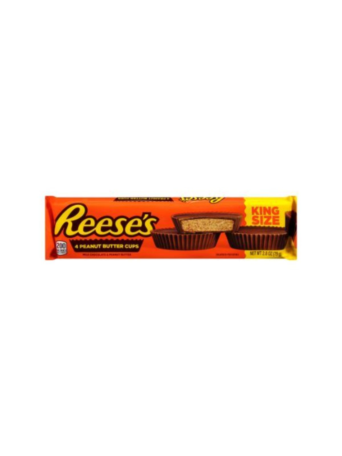 Order Reese's Peanut Butter Cups King Size (2.8 oz) food online from Stock-Up Mart store, Marietta on bringmethat.com