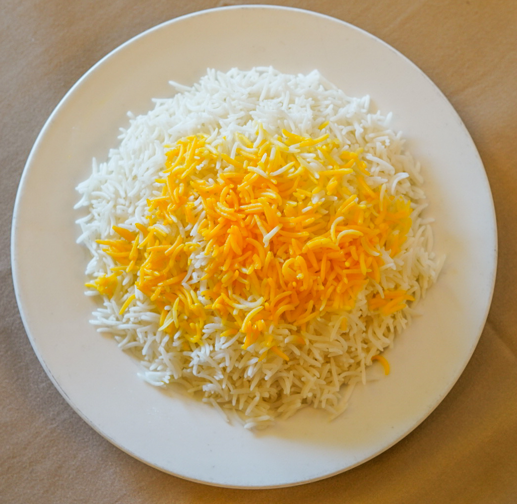 Order Plate of Rice food online from Yas Restaurant store, San Jose on bringmethat.com