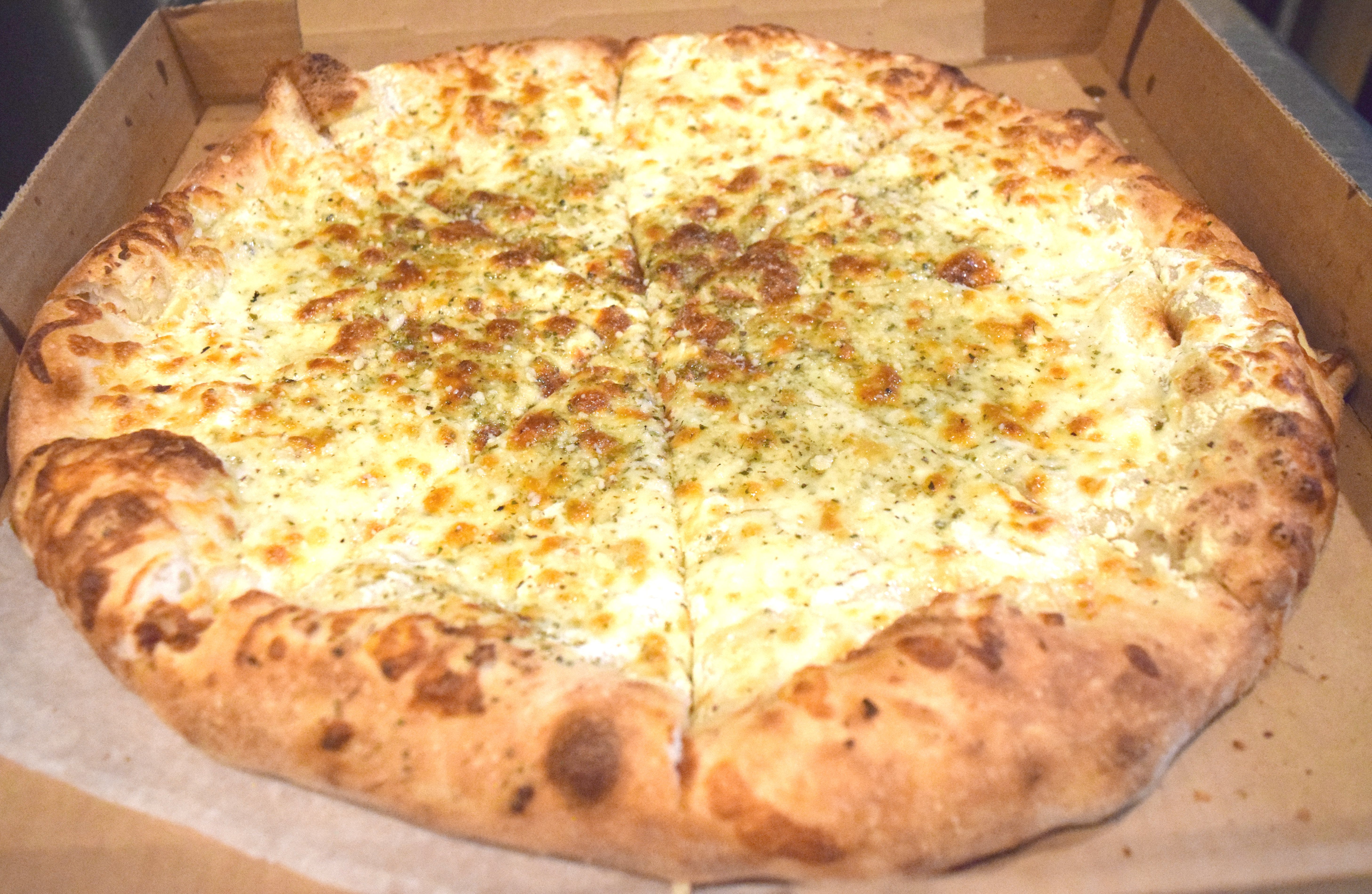 Order White Pizza - Small 12" food online from Grant Central Pizza East store, Atlanta on bringmethat.com