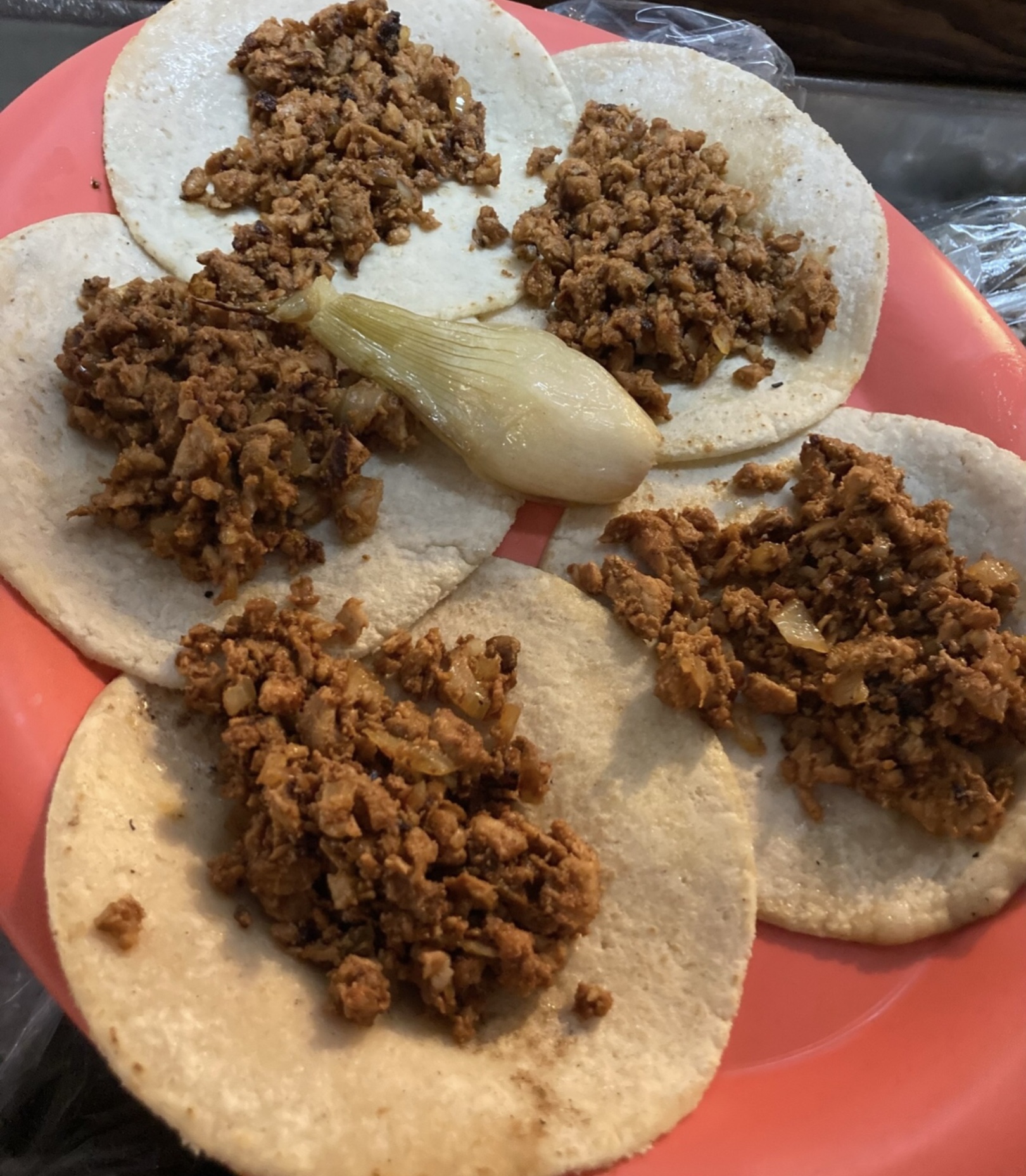Order Al Pastor Tacos food online from Taqueria Pancho Villa store, Dover on bringmethat.com