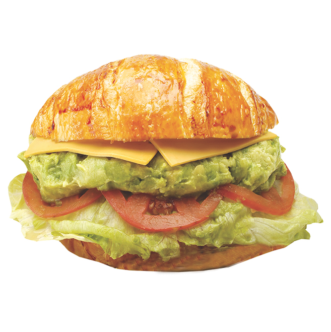 Order #66. Veggie Avocado Croissant food online from Lee Sandwiches store, Artesia on bringmethat.com