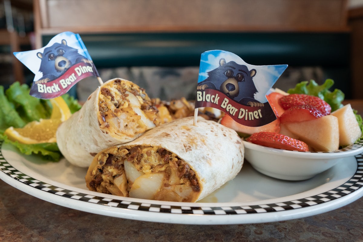 Order Breakfast Burrito food online from Black Bear Diner store, Colorado Springs on bringmethat.com