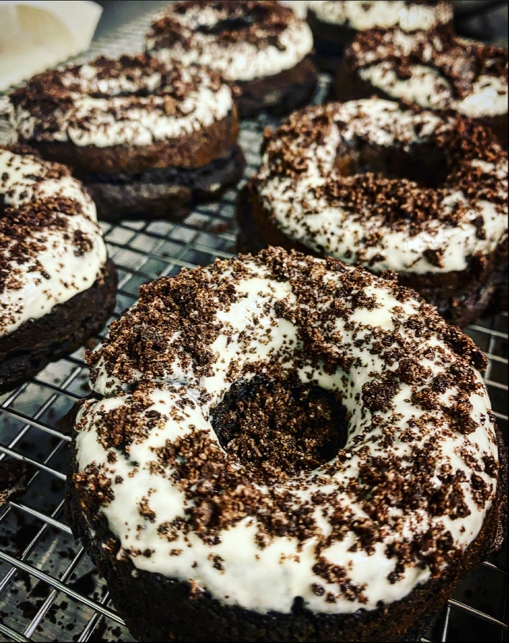 Order Cookies & Cream Protein Donut food online from Ready Set Prepd store, New Albany on bringmethat.com