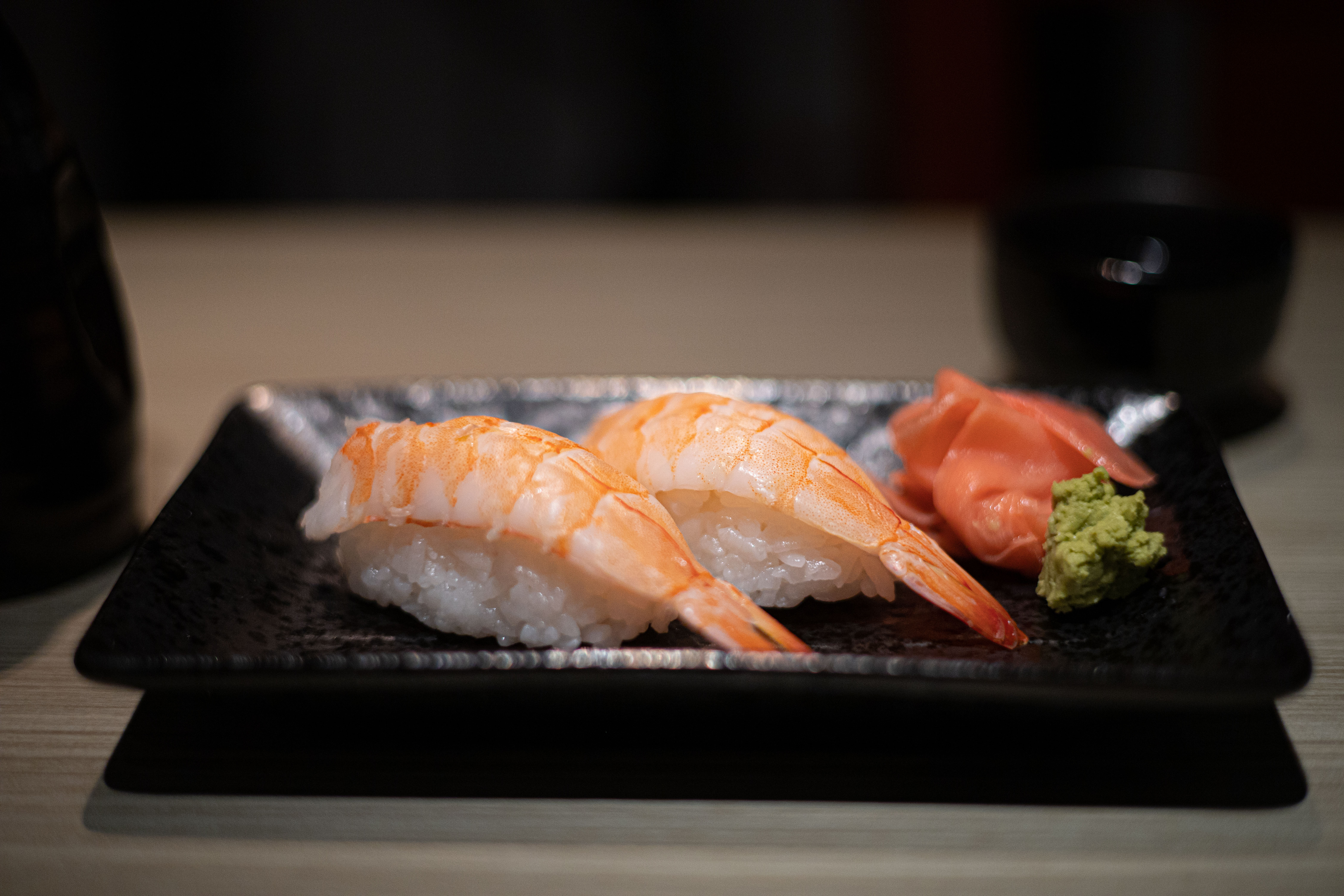 Order 1208. Ebi Nigiri Sushi food online from Yama Sushi Restaurant store, San Francisco on bringmethat.com
