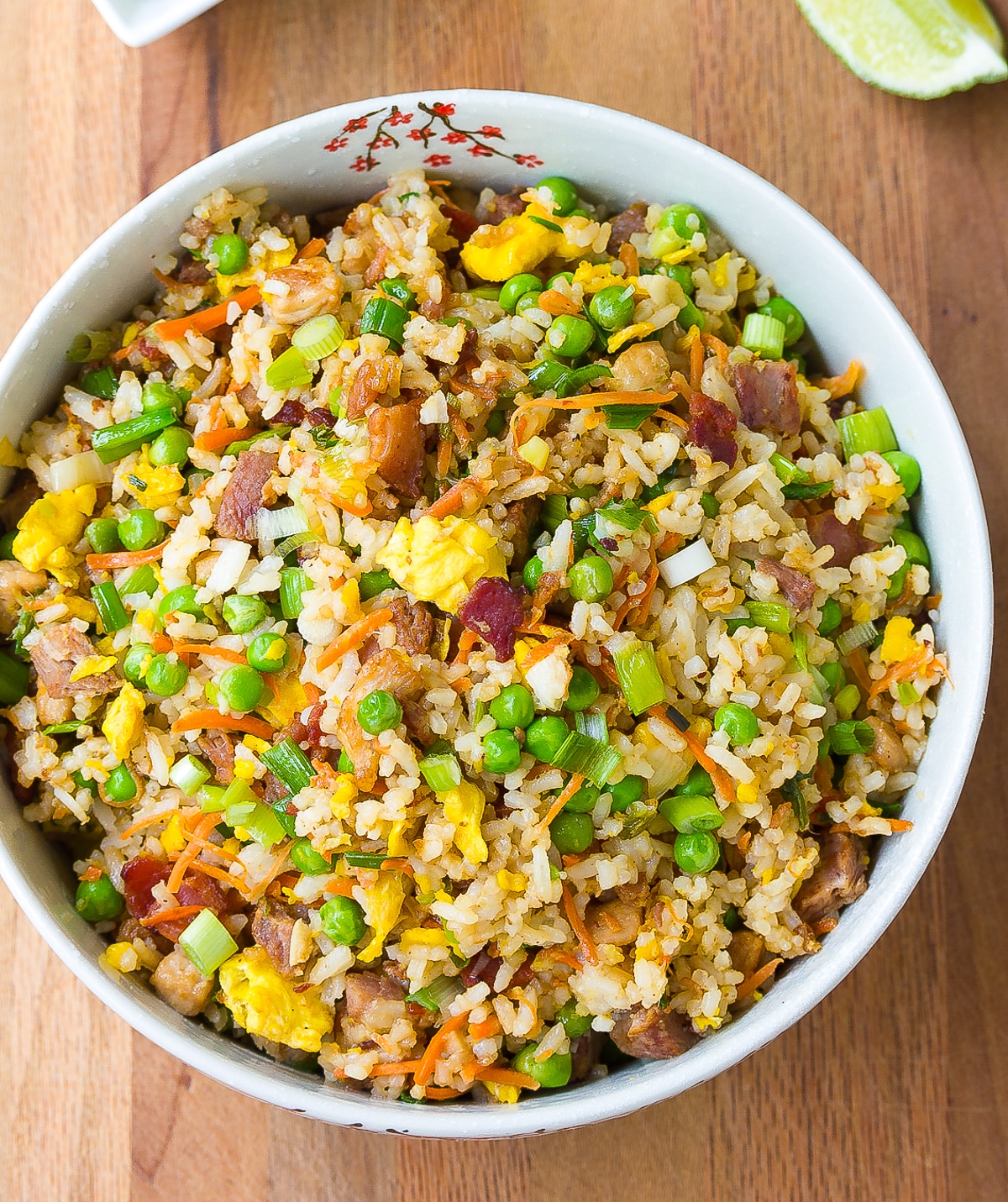 Order Pork Fried Rice food online from Red Dragon Chinese Restaurant store, Raleigh on bringmethat.com